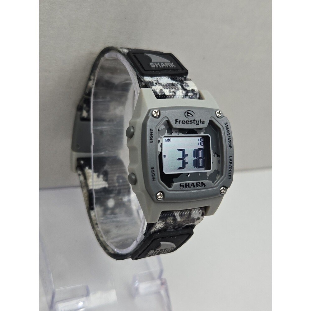 Freestyle Shark Mini Clip Granite Splatter Camo Digital Watch New Battery Unisex - Picture 3 of 11